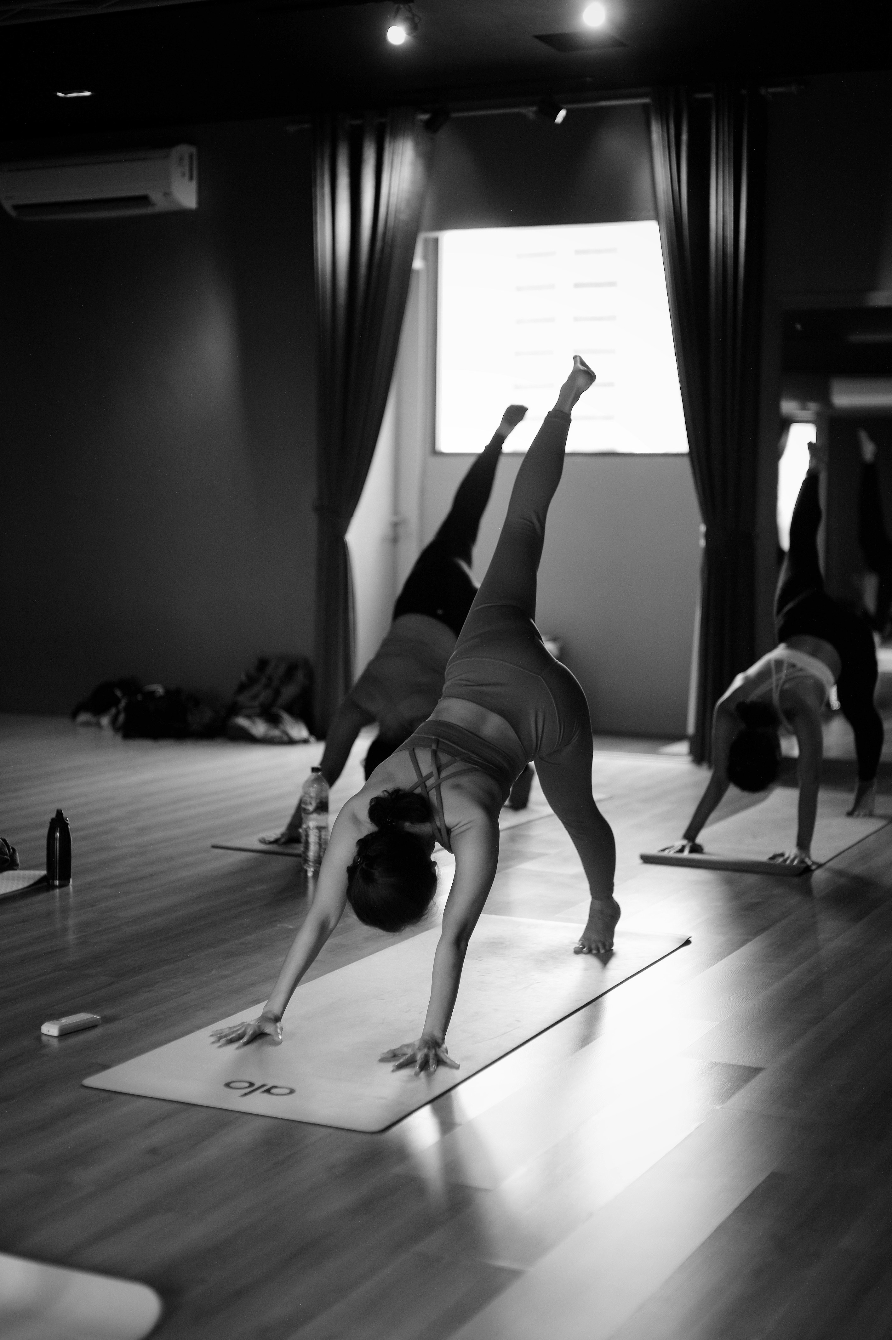 Women gathering and moving together at IT Girl Club